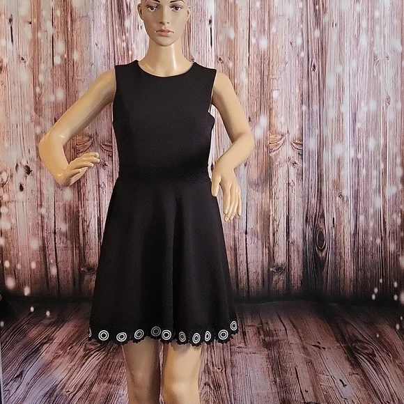b darlin black and white dress New B. Darlin Black White Women's Junior 7/8 Strapless Striped Textured  Dress